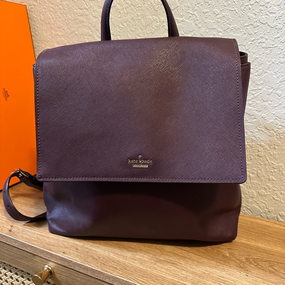 Kate Spade Purple Backpack